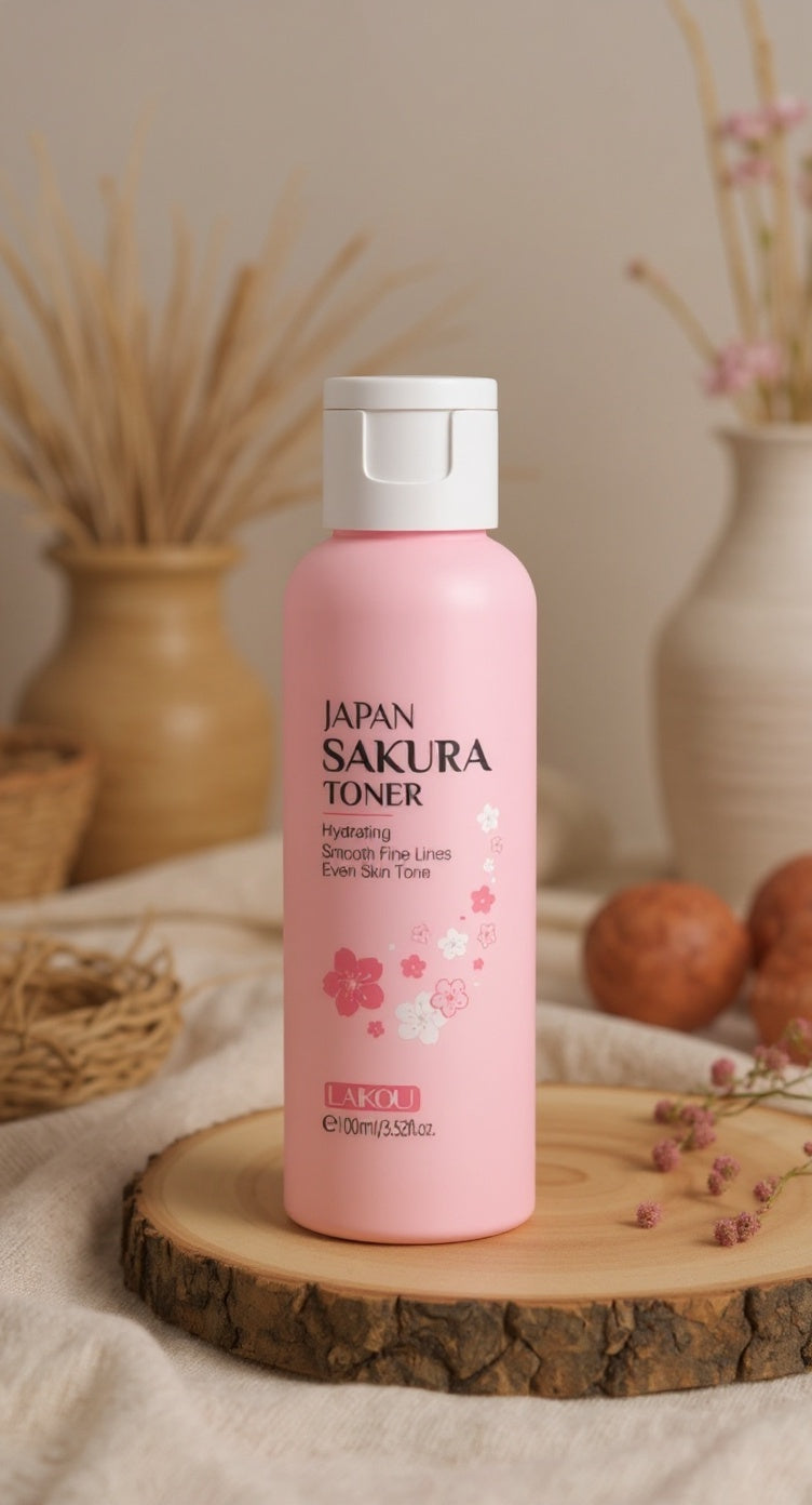Ensemble de soins skincare Sakura – Coffret 6 pièces - Orra Atelier