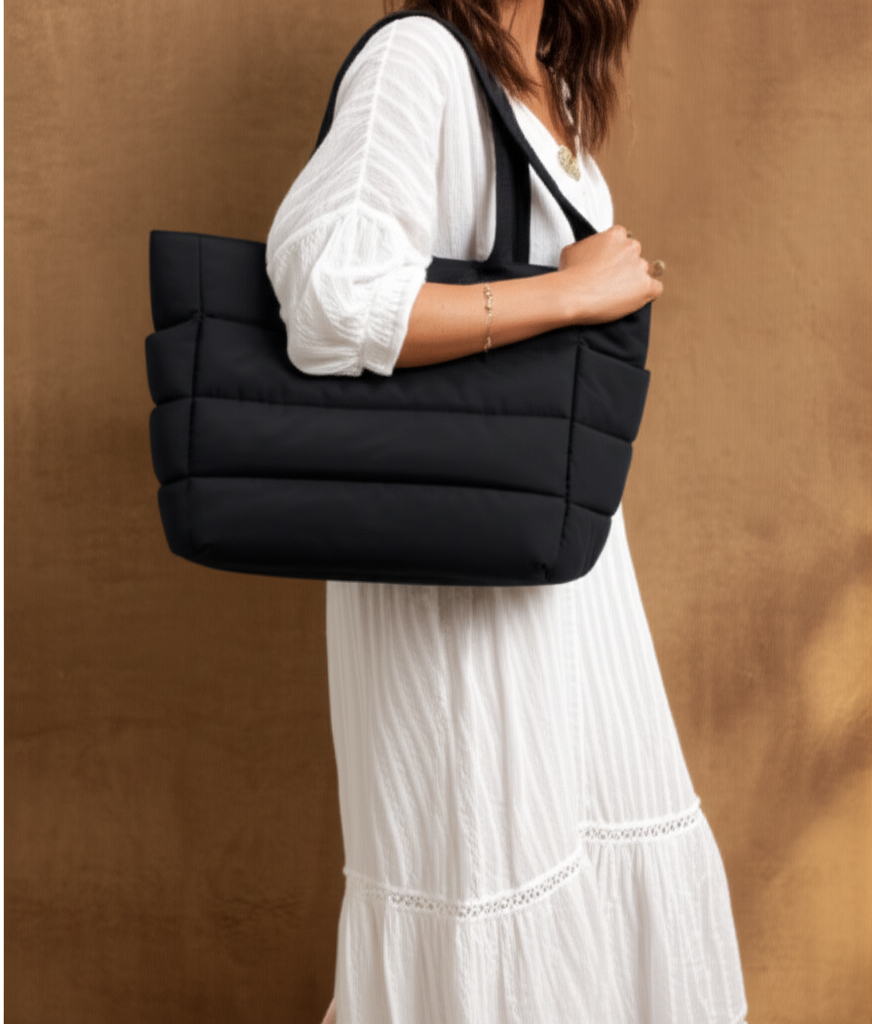 Sac fourre-tout matelassé "Brenda" - Orra Atelier