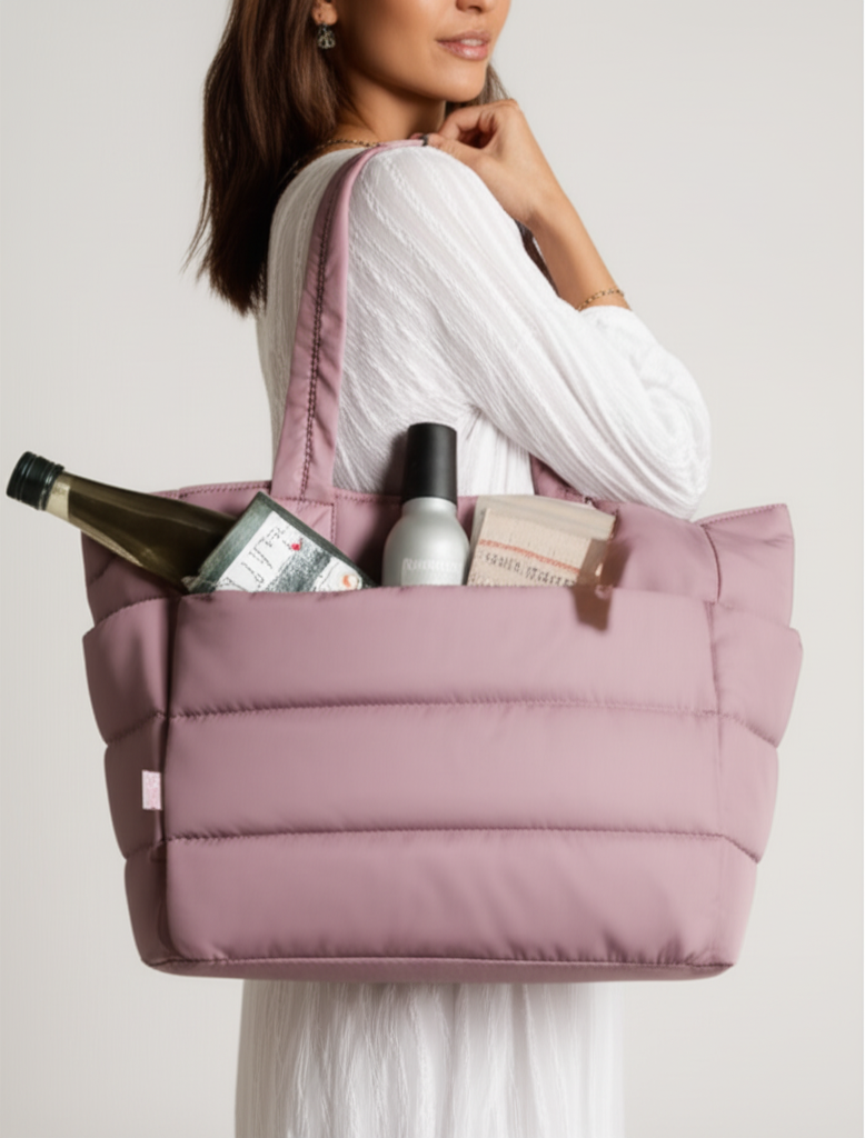 Sac fourre-tout matelassé "Brenda" - Orra Atelier