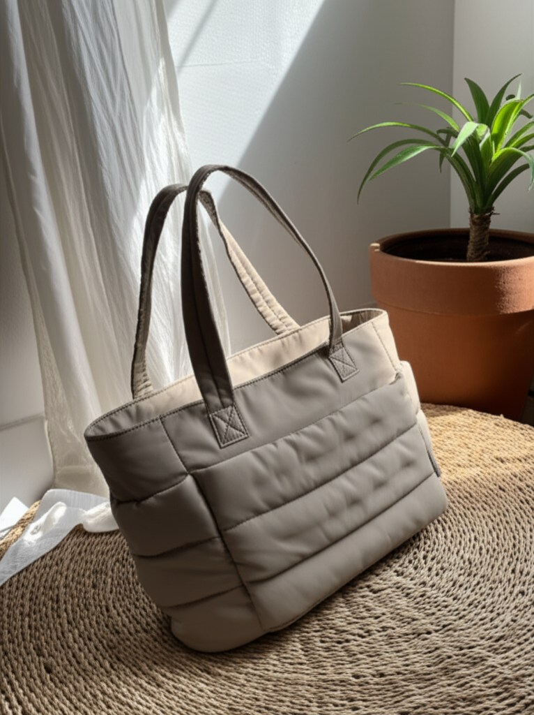 Sac fourre-tout matelassé "Brenda" - Orra Atelier