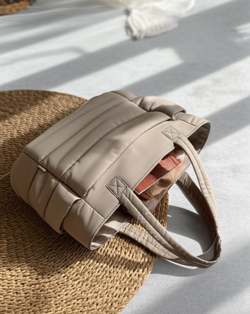 Sac fourre-tout matelassé "Brenda" - Orra Atelier