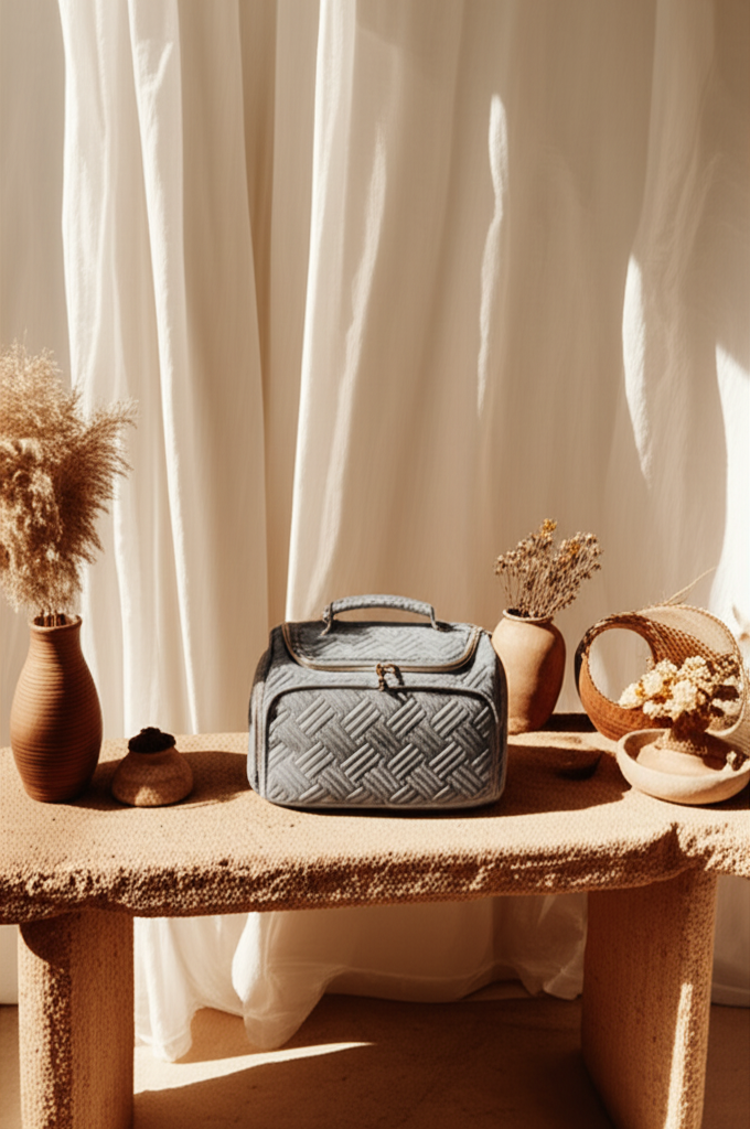 Trousse de toilette de voyage imperméable - grande capacité & multi-compartiments - Orra Atelier