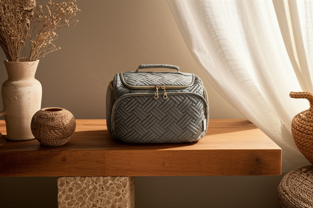 Trousse de toilette de voyage imperméable - grande capacité & multi-compartiments - Orra Atelier