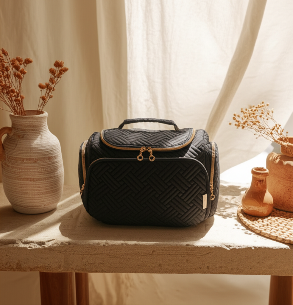 Trousse de toilette de voyage imperméable - grande capacité & multi-compartiments - Orra Atelier