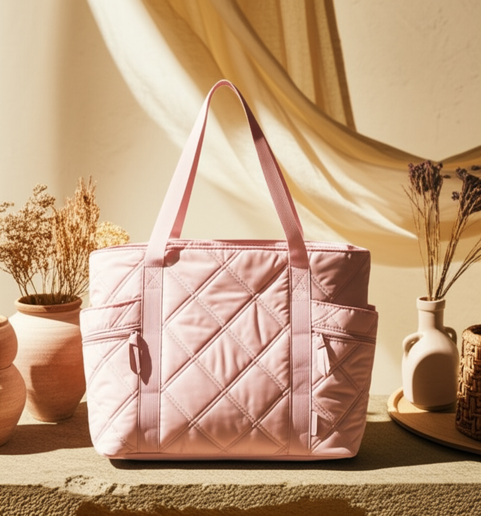 Sac fourre-tout Horizon Bohème - Élégance matelassée - Orra Atelier