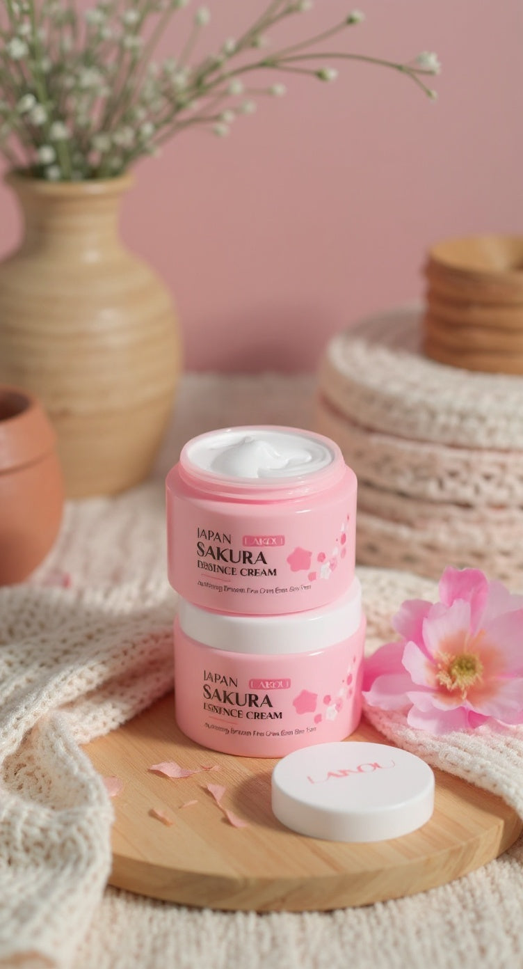 Ensemble de soins skincare Sakura – Coffret 6 pièces - Orra Atelier