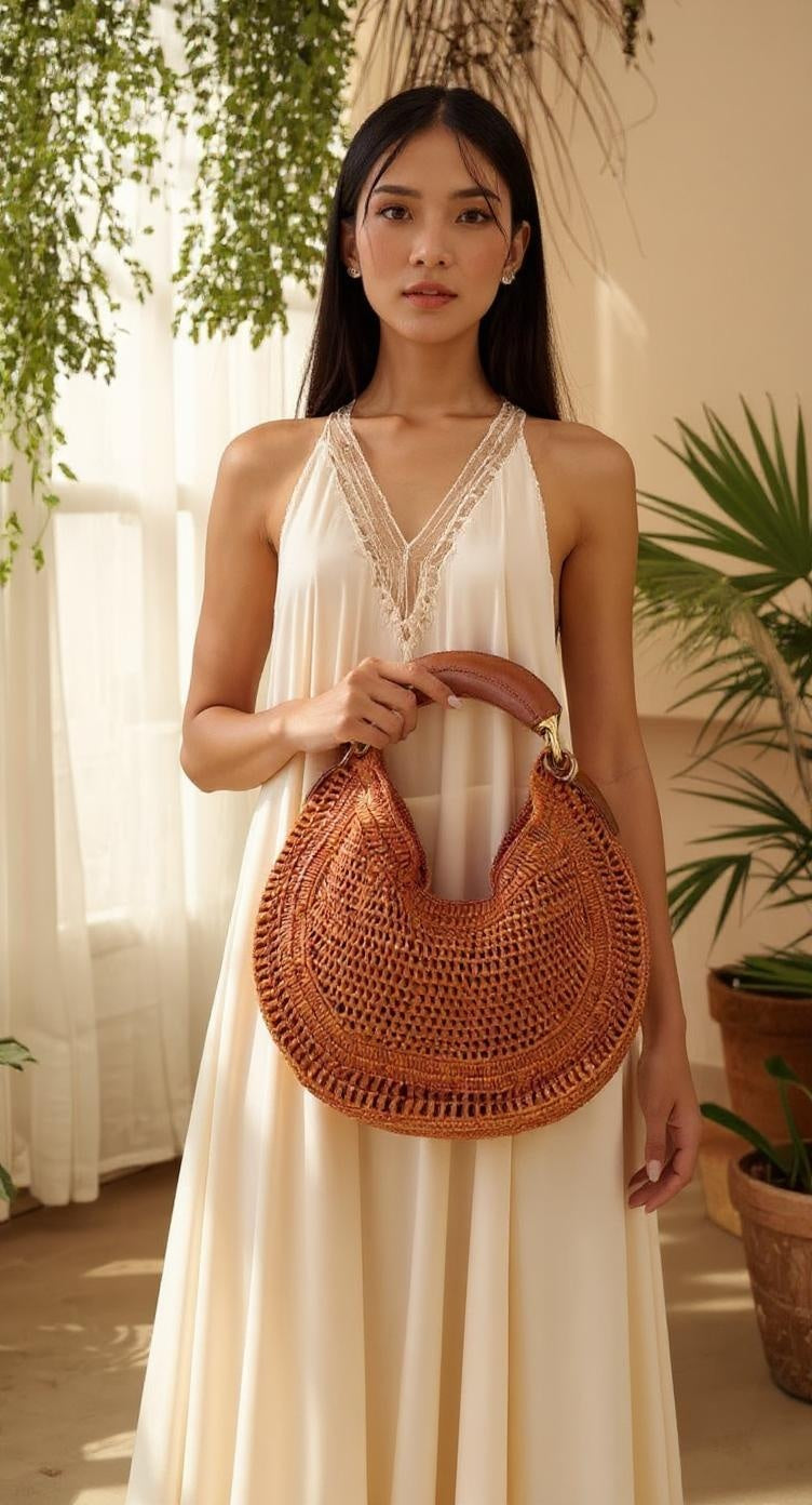 Sac Hobo ajouré – L’élégance bohème en toute légèreté - Orra Atelier