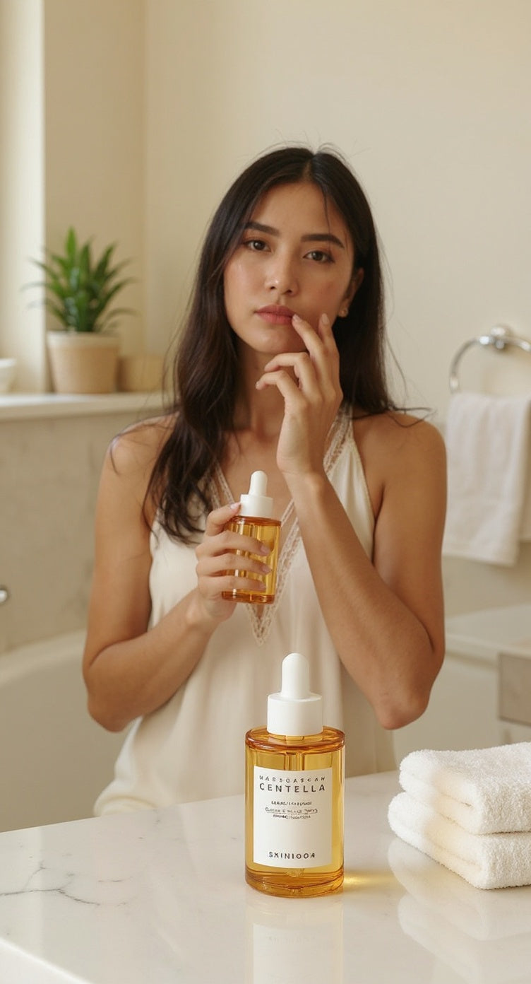 Sérum Éclat de Centella – Apaisement & Pureté de Madagascar - Orra Atelier