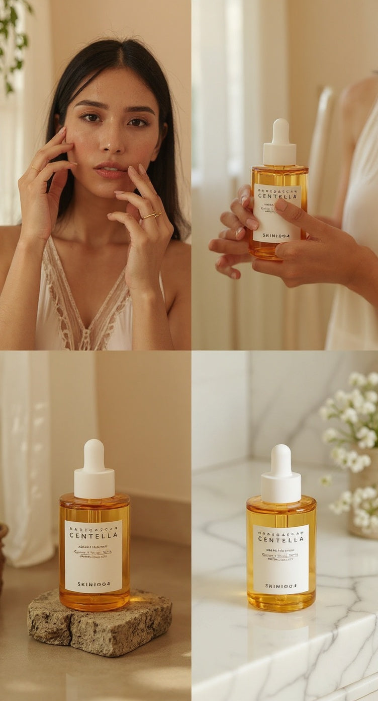 Sérum Éclat de Centella – Apaisement & Pureté de Madagascar - Orra Atelier