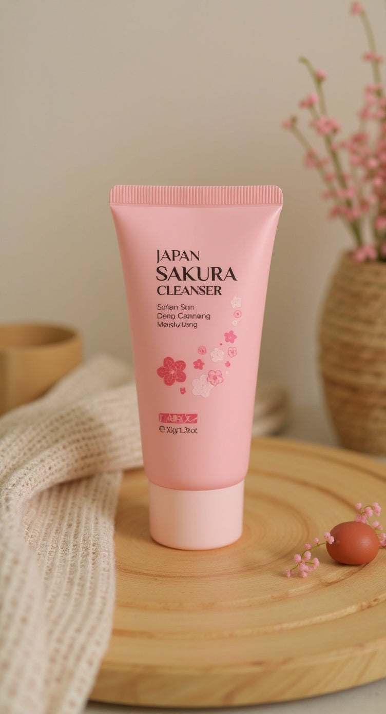 Ensemble de soins skincare Sakura – Coffret 6 pièces - Orra Atelier